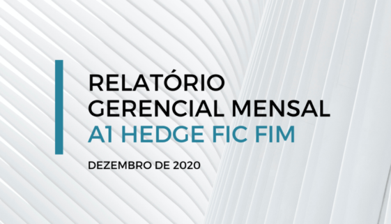 RELATÓRIO GERENCIAL MENSAL - A1 HEDGE FIC FIM - NOVEMBRO DE 2020