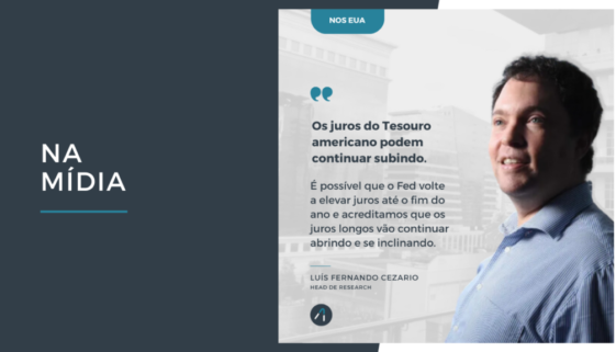 Na midia - Os juros do Tesouro americano podem continuar subindo